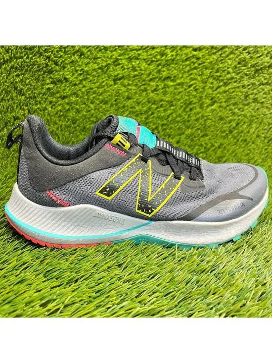 New Balance Dynasoft Nitrel V4 Womens Size 8D Gray Black Running Shoes Sneakers