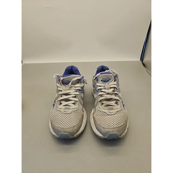 Saucony Cohesion 11 Athletic Running Shoes Womens 9.5 Silver Purple S10420-6