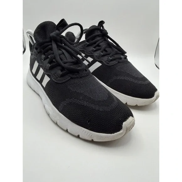 Adidas Lite Racer 3.0 Black White Athletic Running Shoes Women's Size 7