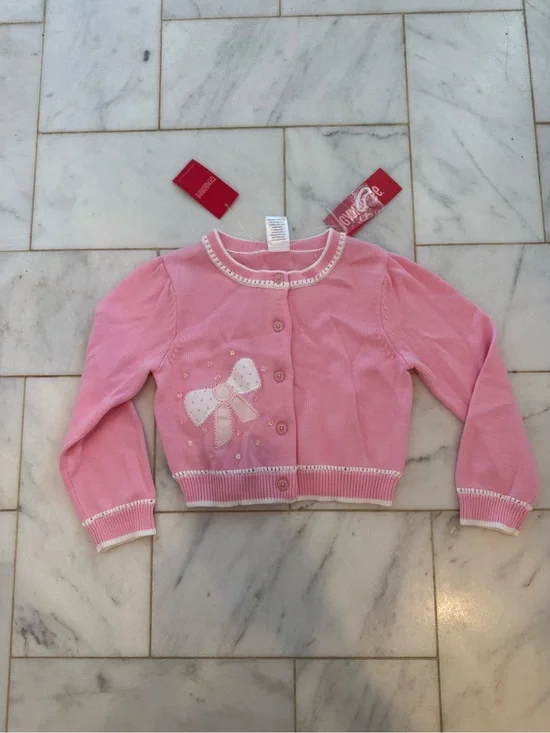 NWT Gymboree bow cardigan sweater