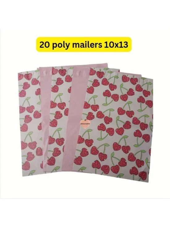 20 Assorted Polymailers Size 10x13