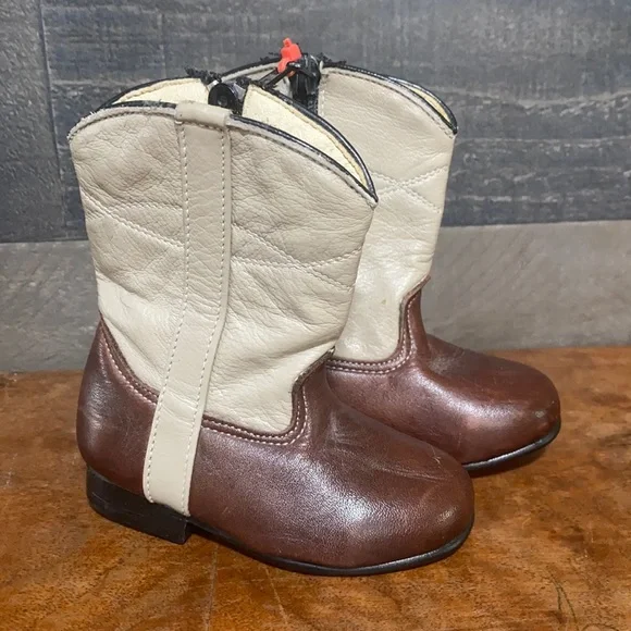 Apache Leather Infant Cowboy Boot