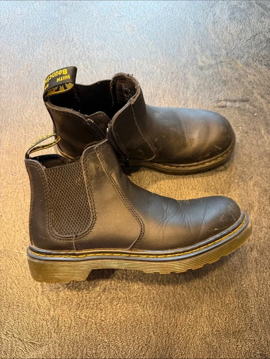 Doc Martens Kids Black Boots size 2