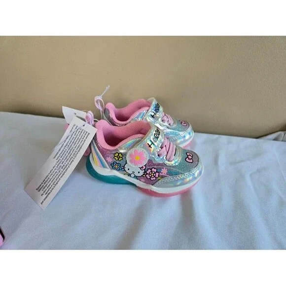 Hello Kitty Light up Sneakers - Toddler size 6 - NEW