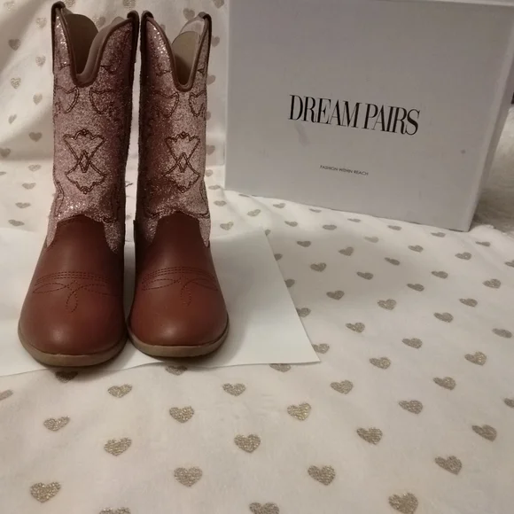 🔥3/$70 🎉S-HP🎉 Dream Pairs Girl's Cowgirl Boots