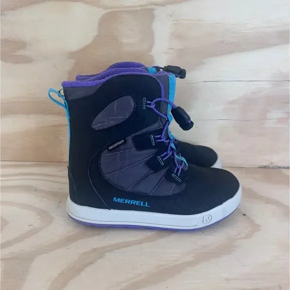 Merrell - Snow Bank 4.0 - Boots - Black - Toddler Kids - 12M - MK167148