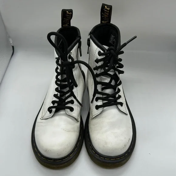 Dr. Martens JUNIOR 1460 LEATHER LACE UP BOOTS size 13