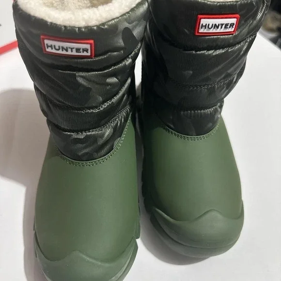 New Green Camo‎ Kids Hunter Winter Boots Size 1