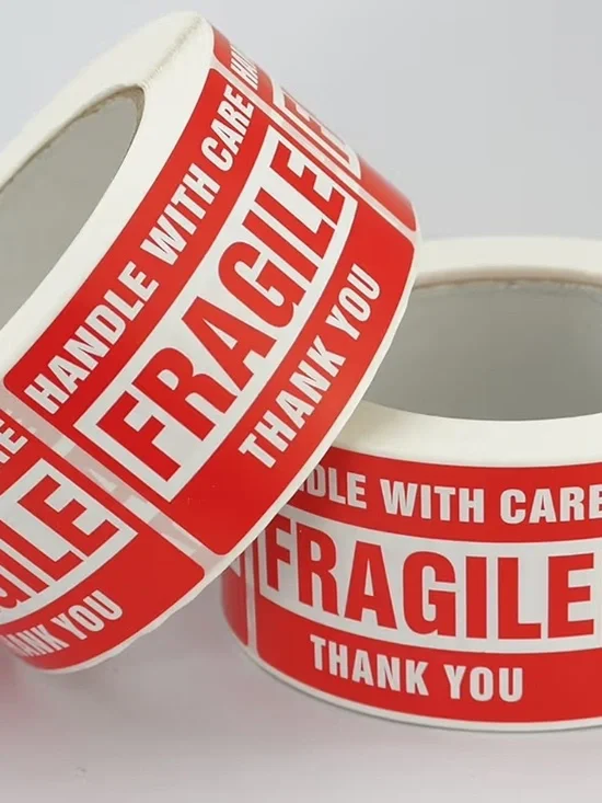 1000-count Fragile Handle With Care Stickers, Moving, Shipping, Small Business