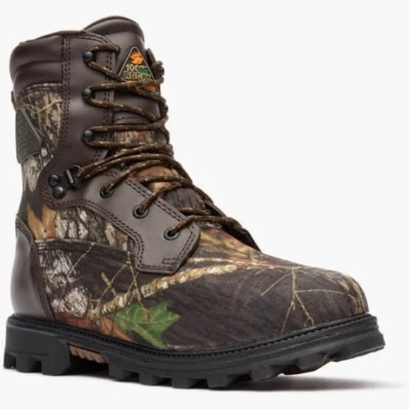 NWB Rocky BearClaw‎ Big Kids' Waterproof 1000G Insulated Outdoor Boot Size 4