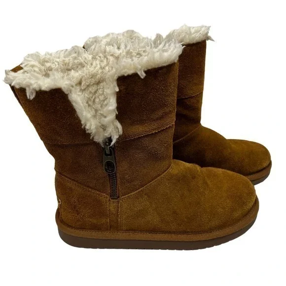 Kolaburra by UGG Girl's winter Boots Brown Size 1