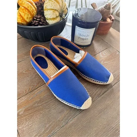 NEW Lafayette‎ 148 New York Espadrilles in Blue Size 39.5