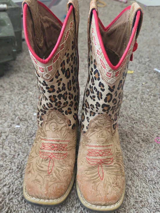Cowgirl Boots Leopard Print