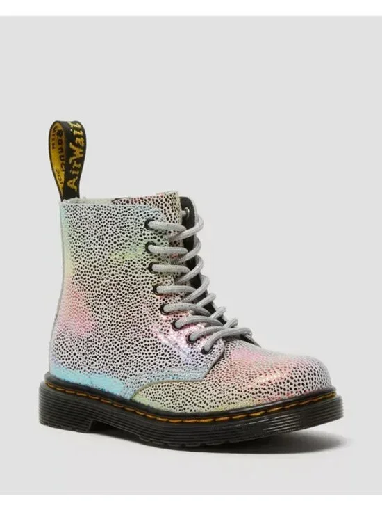 Dr. Marten's Kids Rainbow Suede 1460 Pascal Y, Size 3
