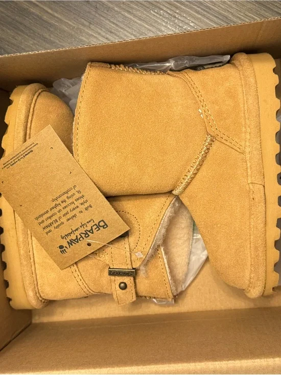 BearPaw Toddler Isabelle Boot Box — Iced Coffee Tan