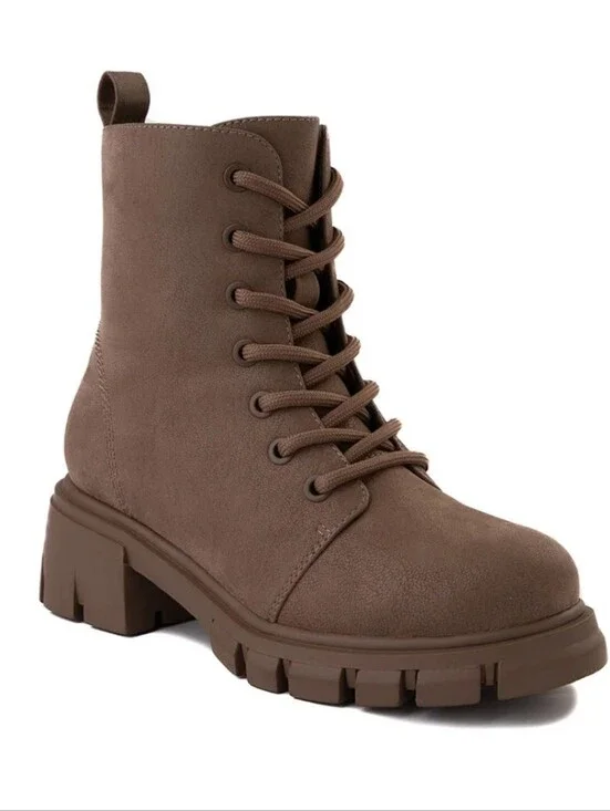 Mia Little Mila Taupe Boots Size 2