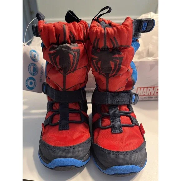 NIB - Marvel Stride Rite Spider-Man Sneaker Boot Boys 5M