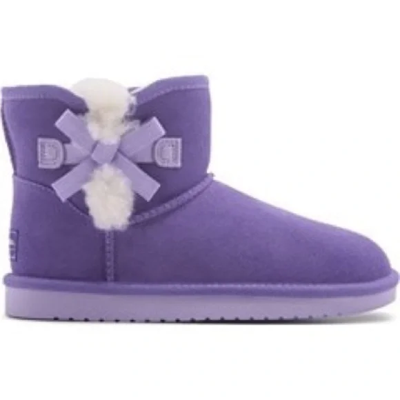 Koolaburra by UGG Purple Fur-Lined Boots
