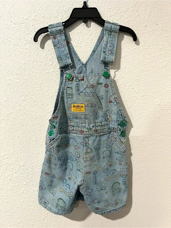 Vintage OshKosh B’Gosh 90s Overalls Size 18/24 Months