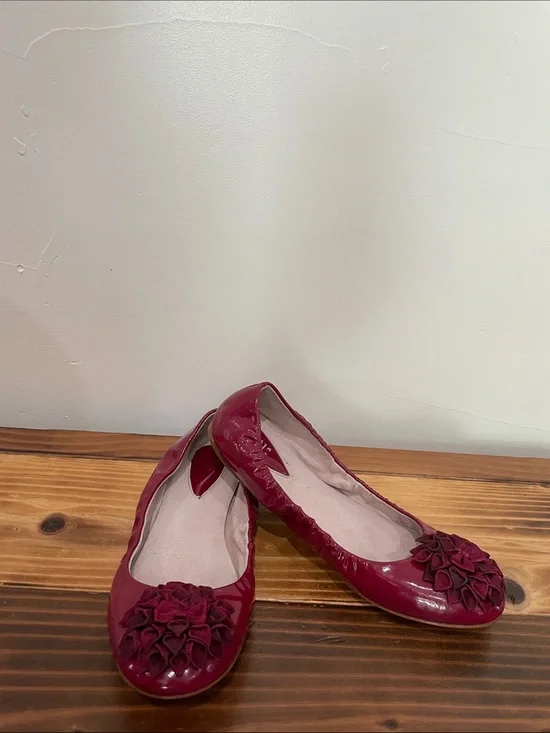 Bloch Patent Leather Ballet Flats Size 38.5