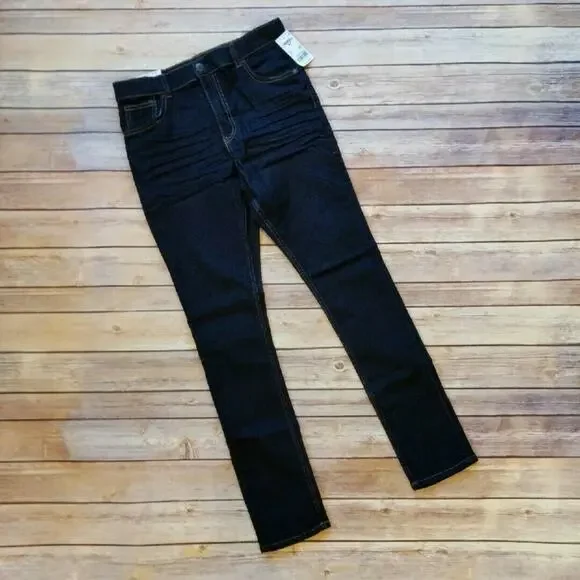 NWT OshKosh Boys Dark Denim Blue Jeans -Skinny 14R