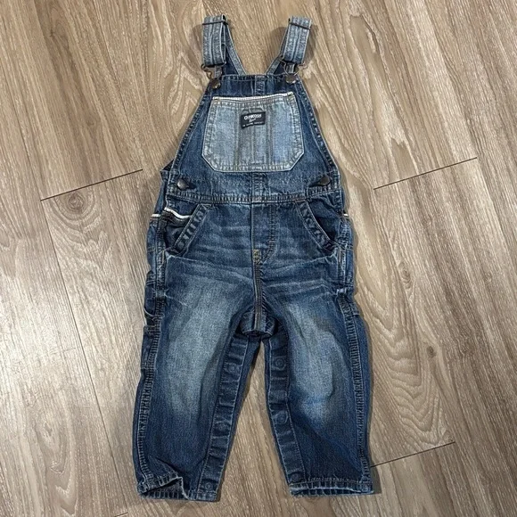 OshKosh B’gosh Vestbak Overall 100% Cotton. Size 24 Months | Classic | timeless