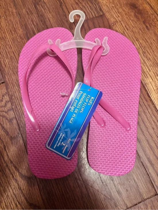 Hot Pink Kids' Flip Flop Sandals