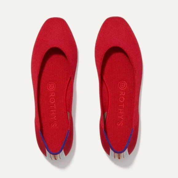 Rothy's The Square Cardinal Red 11US
