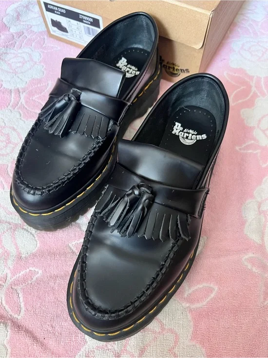 Dr. Martens Tassel Platform Loafers