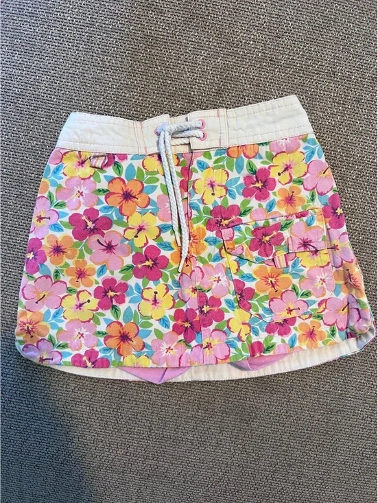 Vintage Oshkosh Floral Skort