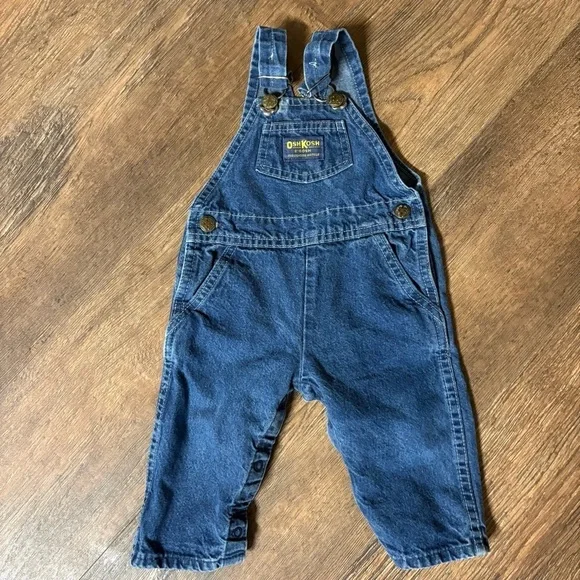 Vintage Osh Kosh B’ gosh denim overalls