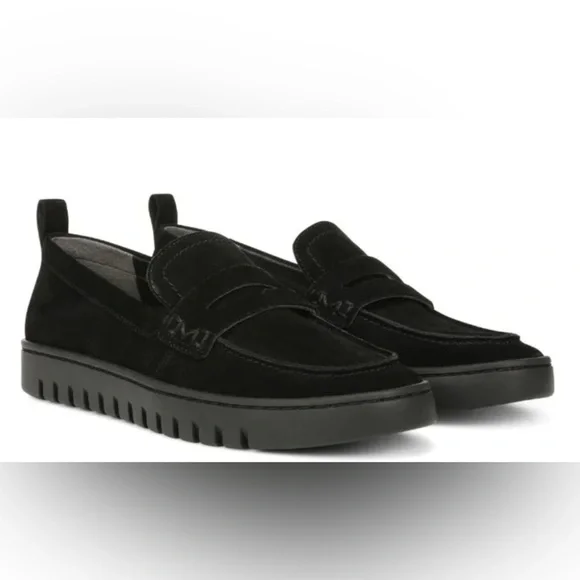 Vionic Women’s Vionic Uptown Loafer – Black Suede 9