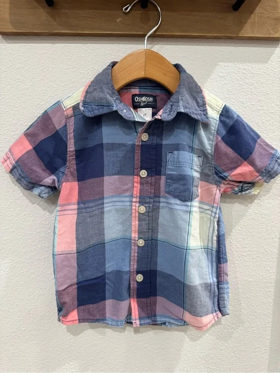 Oshkosh boy button shirt