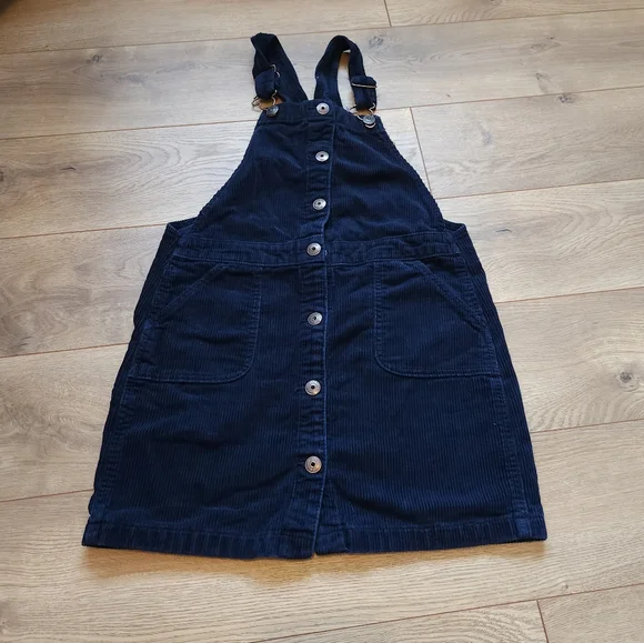 Size 12 Oshkosh Coruroy Navy Dress