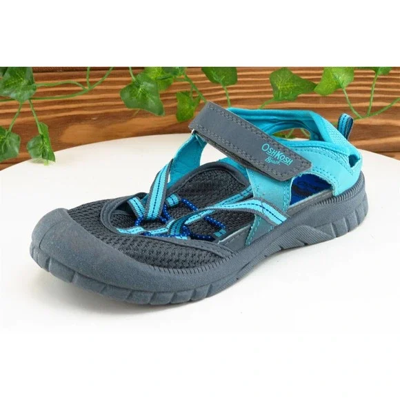 OshKosh B'gosh Youth‎ Girls Shoes Size 2 M Gray Sport Mesh