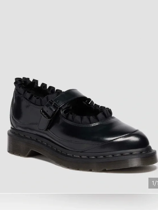 Dr. Martens Elphie Mary Jane Frill 8 New