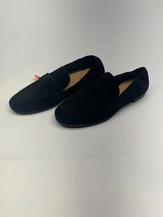 BLONDO Womens Britten Waterproof Loafer In Black Suede Sz 10