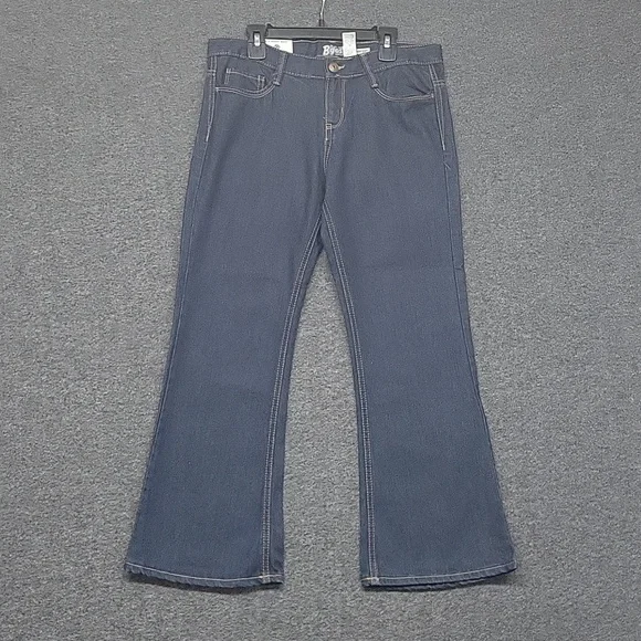 Girls B'gosh Boot Cut Jeans, Size 12P(31 x  25) Dark Wash, Adjustable Waist