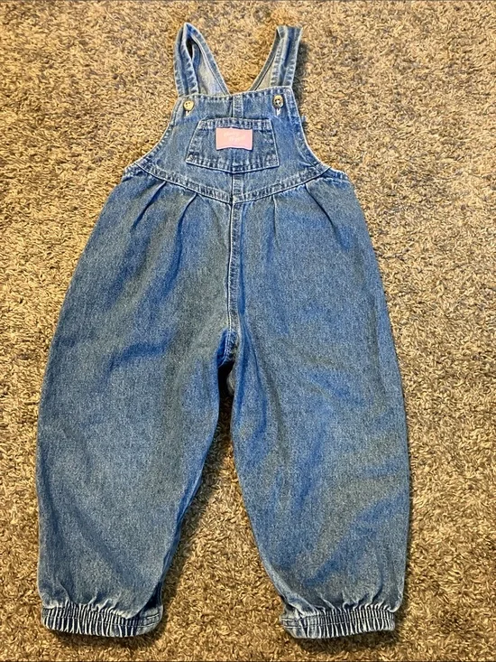 Vintage OshKosh B'gosh Vestbak Denim Kid’s Overalls