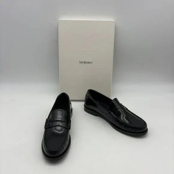 Saint Laurent Loafer Penny Slippers