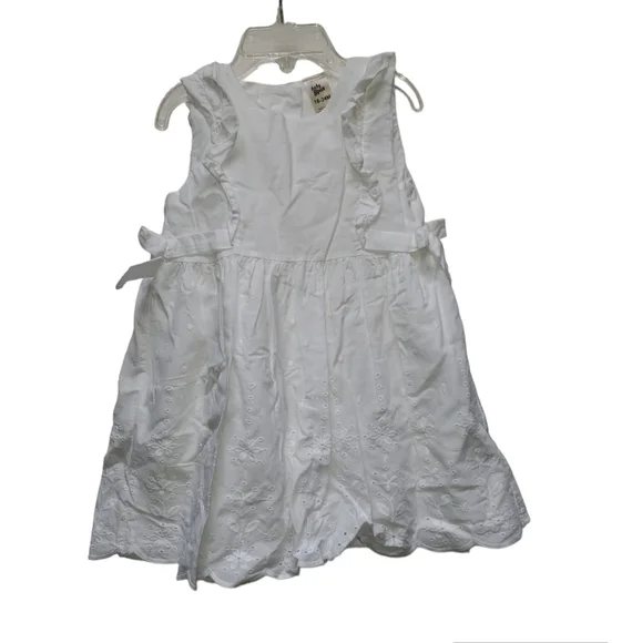 White Baby B'Gosh Eyelet Dress