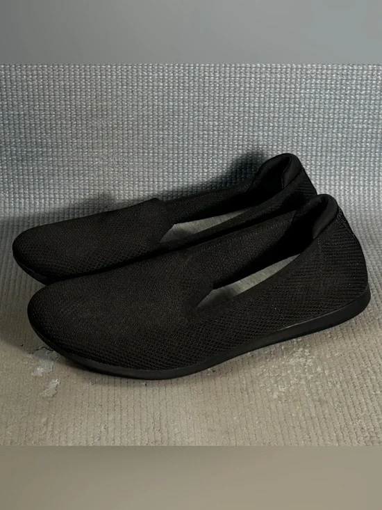 Clarks Cloudsteppers Carly Dream Slip On Black Flats Women’s Size 8.5 Wide