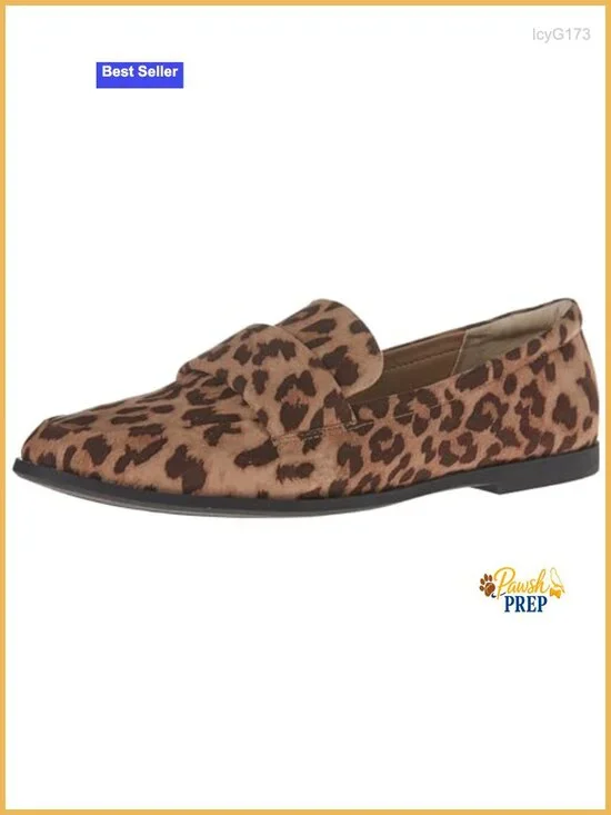Faux Suede Loafer with Memory Foam Insole, Non-Slip Sole