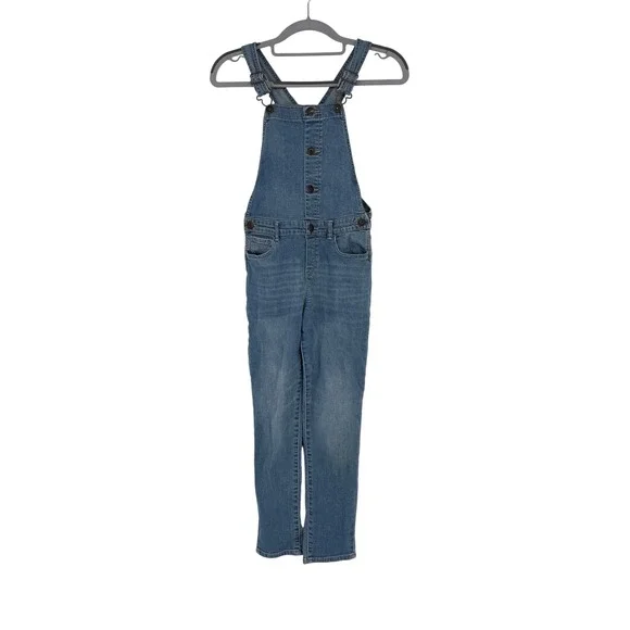 OshKosh Bgosh‎ Kids Denim Overalls Jumpsuit Blue Jeans Size 10