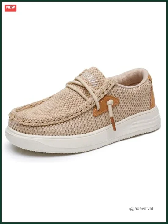 Boys Girls Loafers Slip-On Casual Walking Dress Shoes Memory Foam Insoles