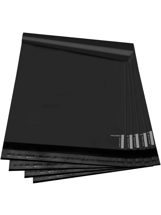 50 (FIFTY!)Matte Black Polymailers 10x13 | Poshmark Shipping Supplies 🖤