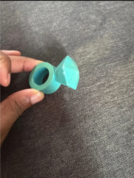 Turquoise Eraser Ring