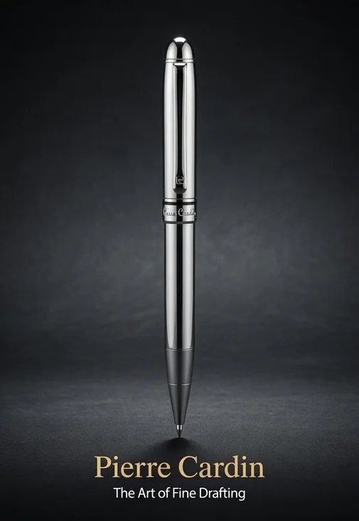 Vintage Pierre Cardin Silver Tone Mechanical Drafting Pencil Executive Writing