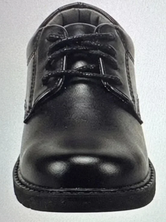 School Issue Scholar 5200 Uniform Shoe (Toddler/Little Kid/Big Kid)Black Leather