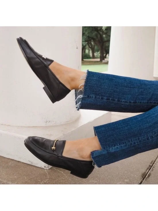 Sam Edelman Lior Black Loafers Size 9